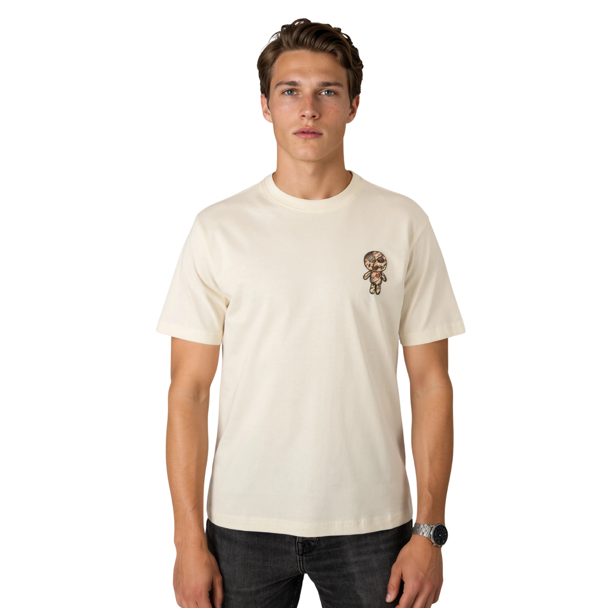 WRONG FRIENDS CABRI T-SHIRT T-SHIRTS COCONUT WHITE