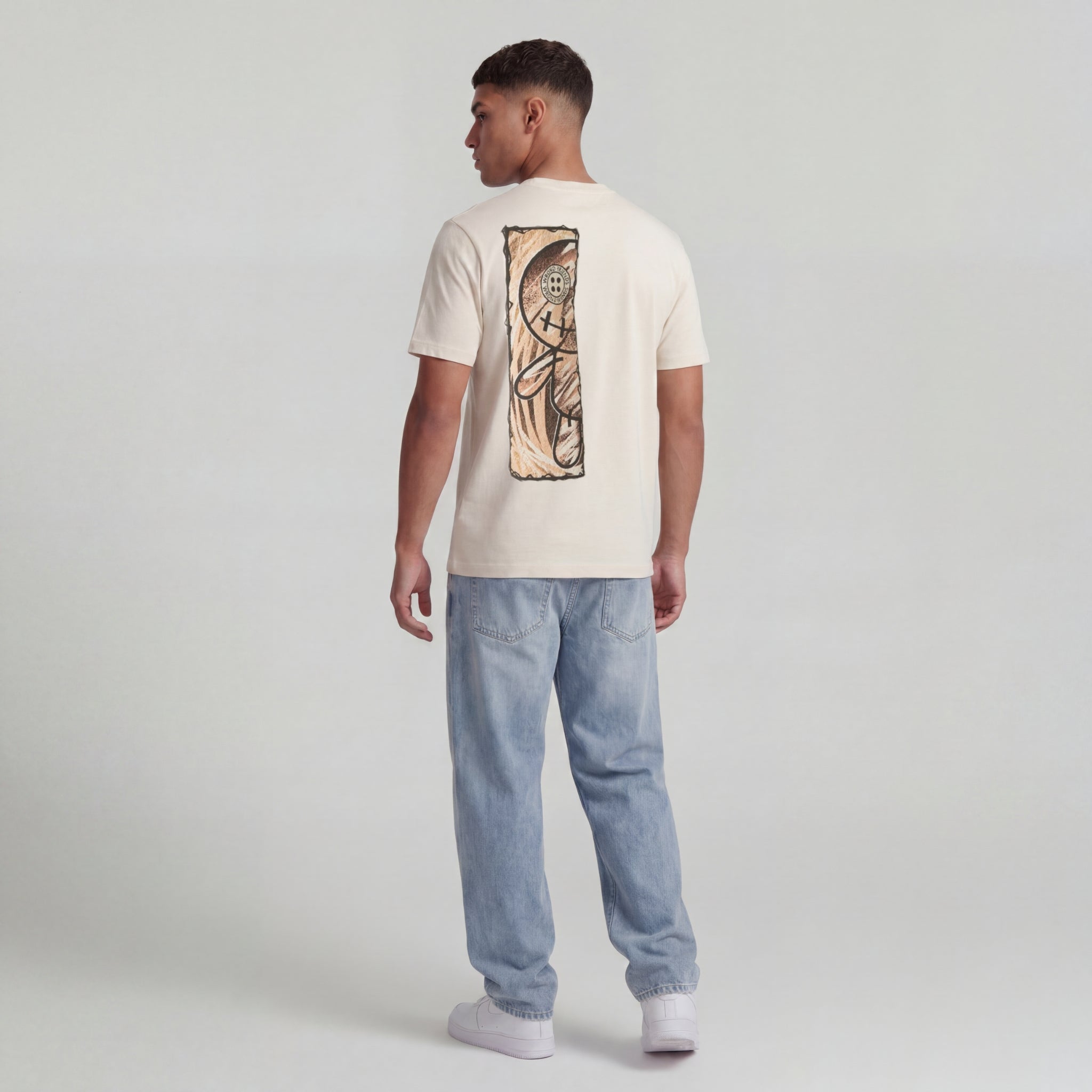 WRONG FRIENDS CABRI T-SHIRT T-SHIRTS COCONUT WHITE