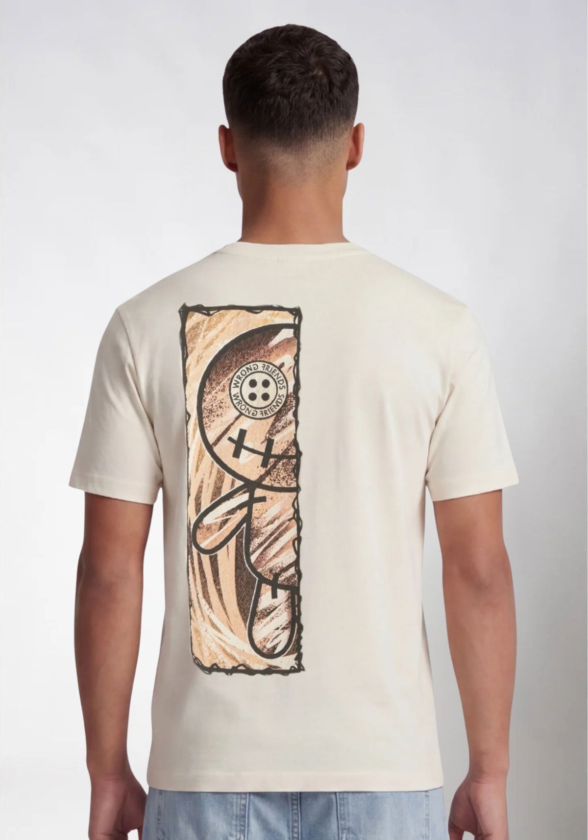 WRONG FRIENDS CABRI T-SHIRT T-SHIRTS COCONUT WHITE