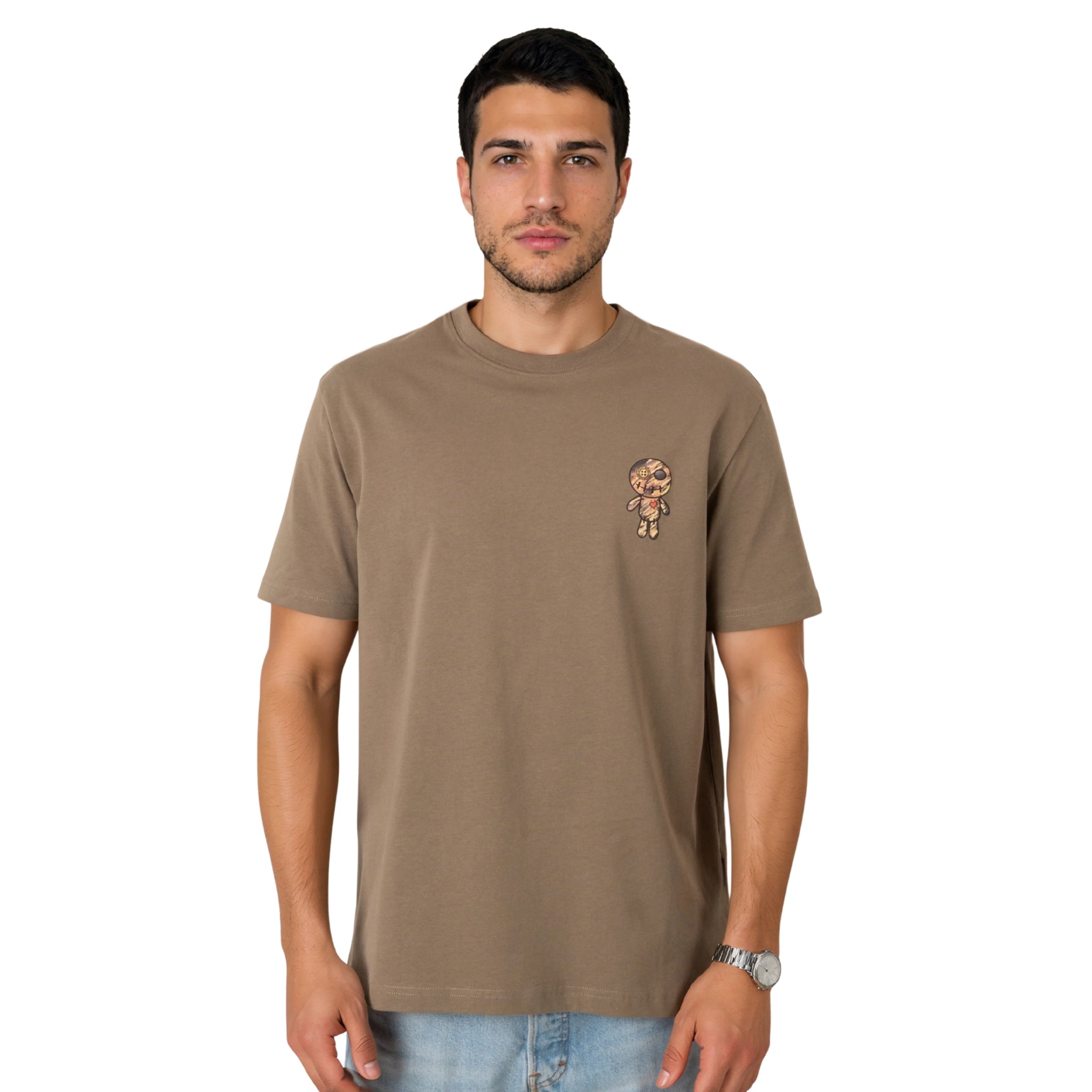 WRONG FRIENDS CABRI T-SHIRT T-SHIRTS KHAKI