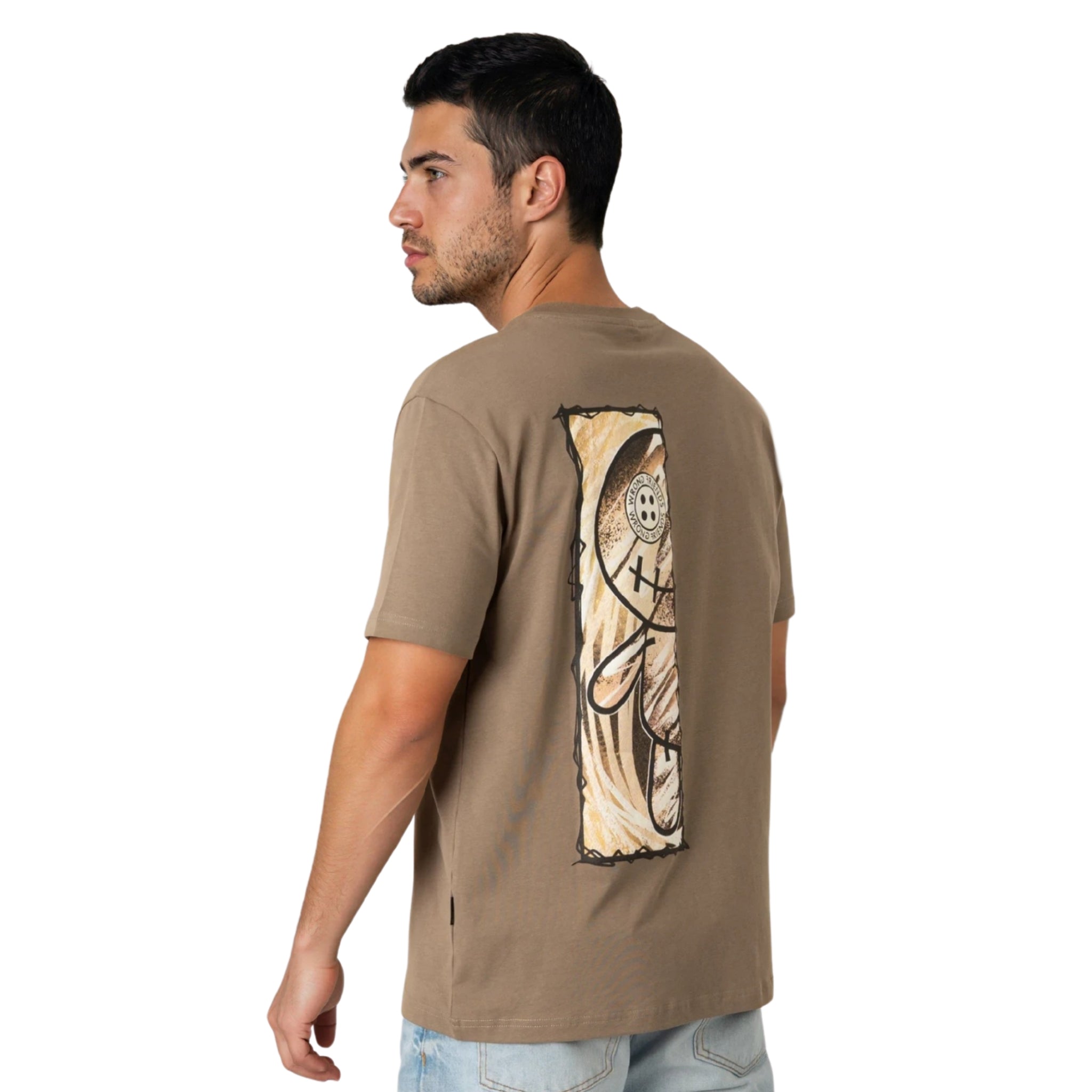WRONG FRIENDS CABRI T-SHIRT T-SHIRTS KHAKI