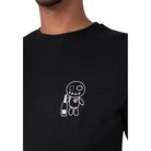 WRONG FRIENDS CHAMPAGNE SHOWERS T-SHIRT T-SHIRTS BLACK