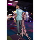 WRONG FRIENDS CHAMPAGNE SHOWERS T-SHIRT T-SHIRTS LIGHT BLUE