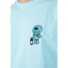 CHAMPAGNE SHOWERS T - SHIRT - LIGHT BLUE - WRONG FRIENDS