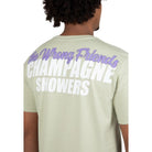 CHAMPAGNE SHOWERS T - SHIRT - LIGHT GREEN - WRONG FRIENDS