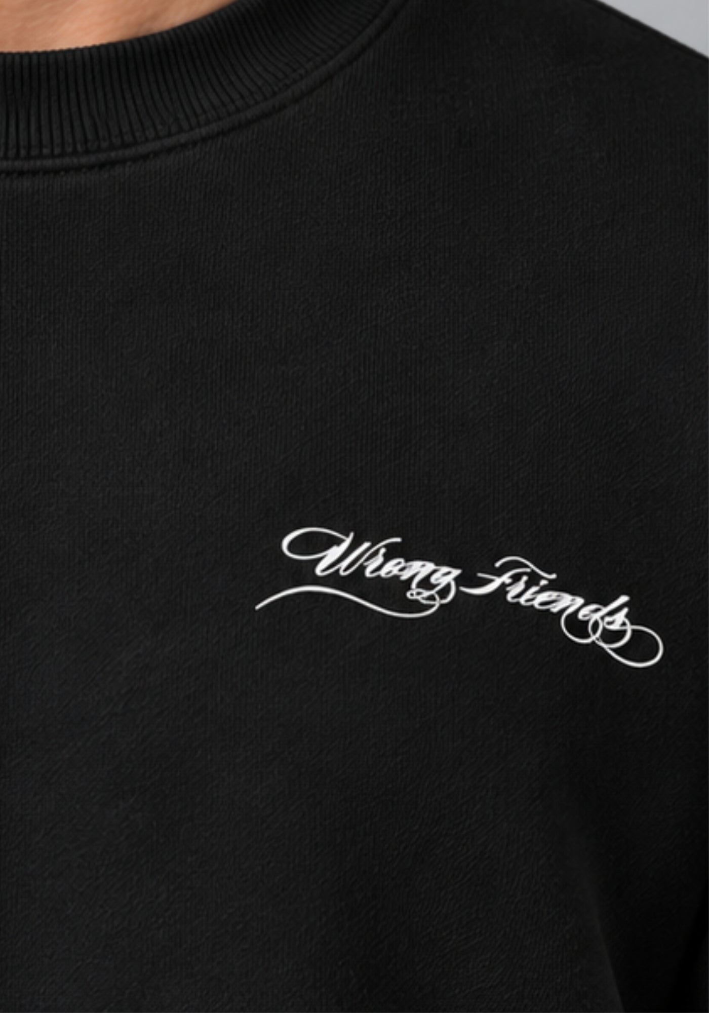 WRONG FRIENDS COLORADO SWEATER SWEATERS BLACK