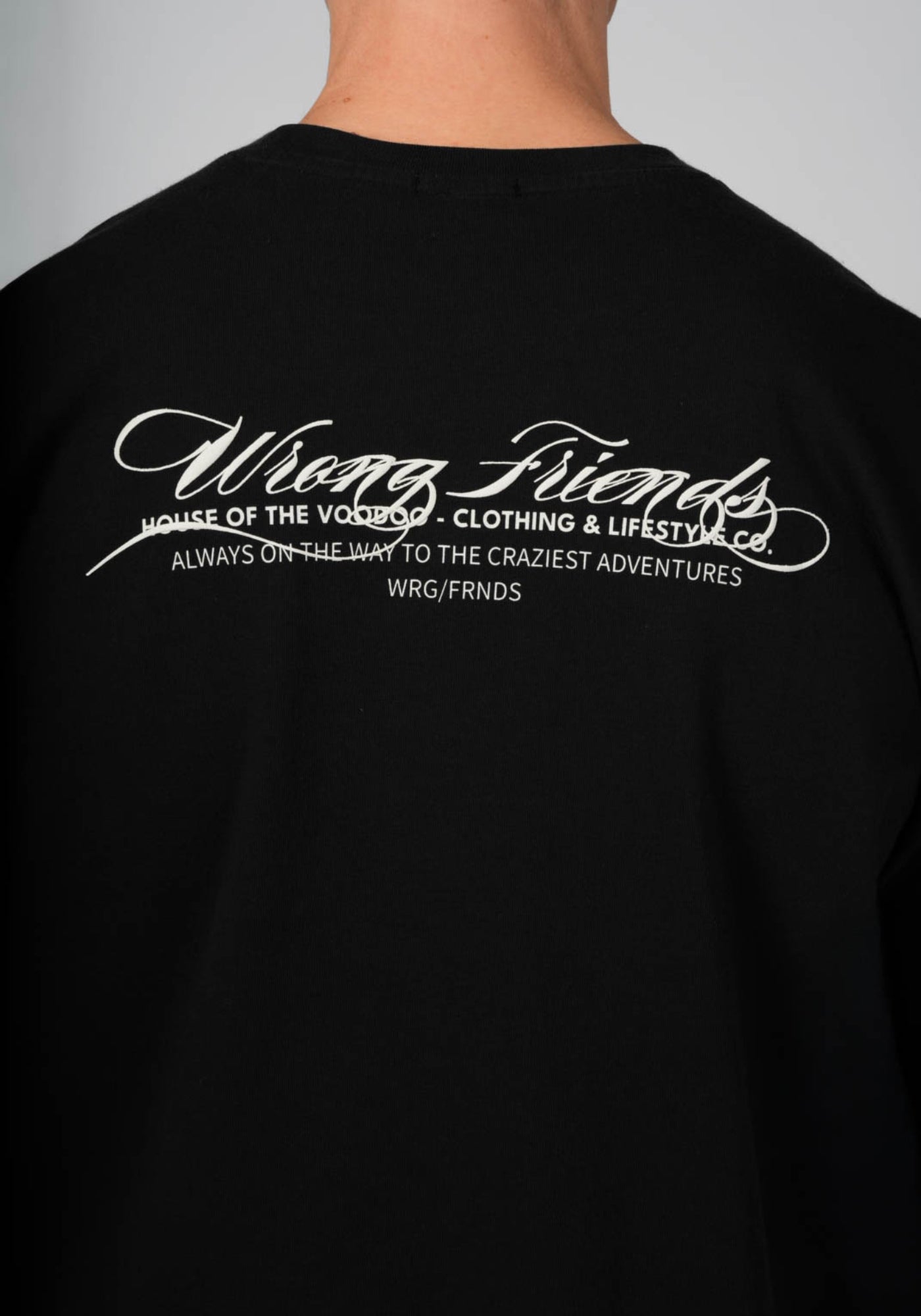 WRONG FRIENDS COLORADO T-SHIRT T-SHIRTS BLACK