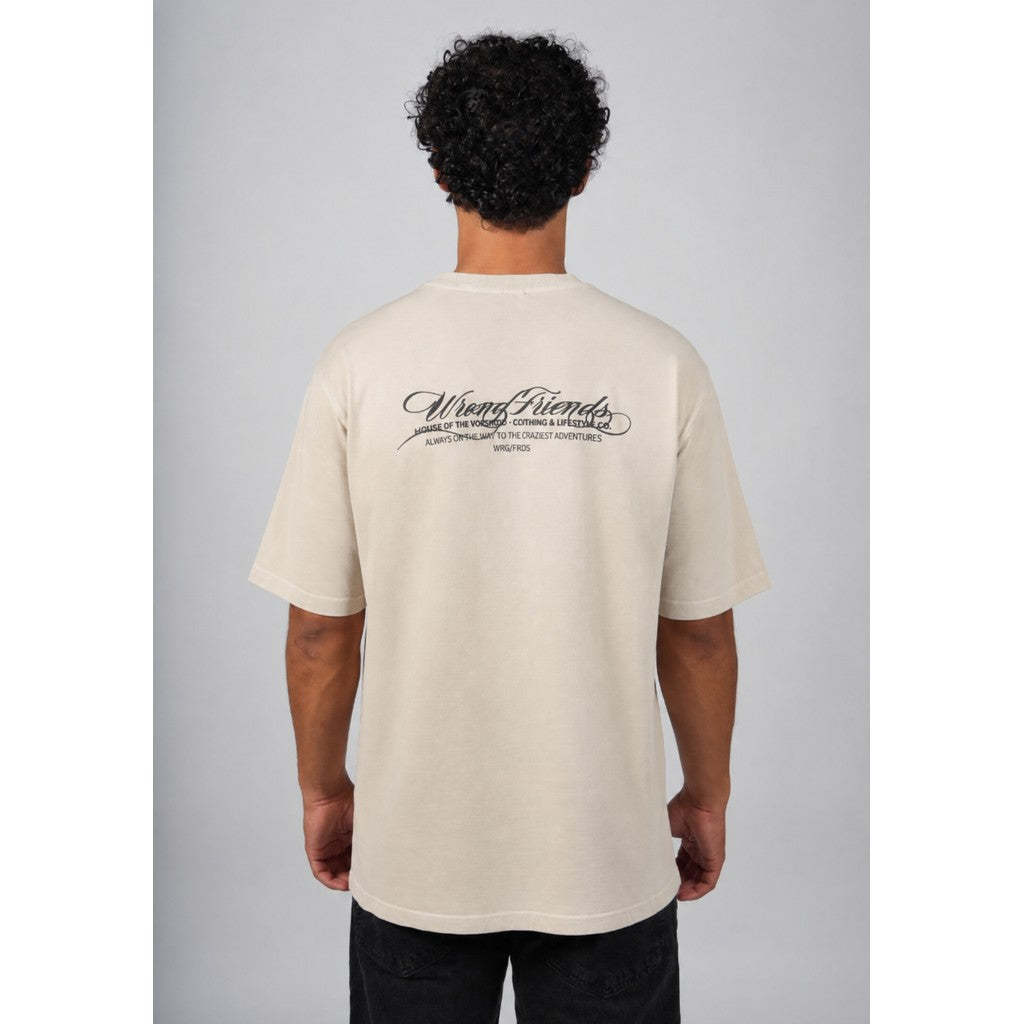 WRONG FRIENDS COLORADO T-SHIRT T-SHIRTS SAND