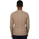 CORBY CABLE KNIT SWEATER - BEIGE - WRONG FRIENDS