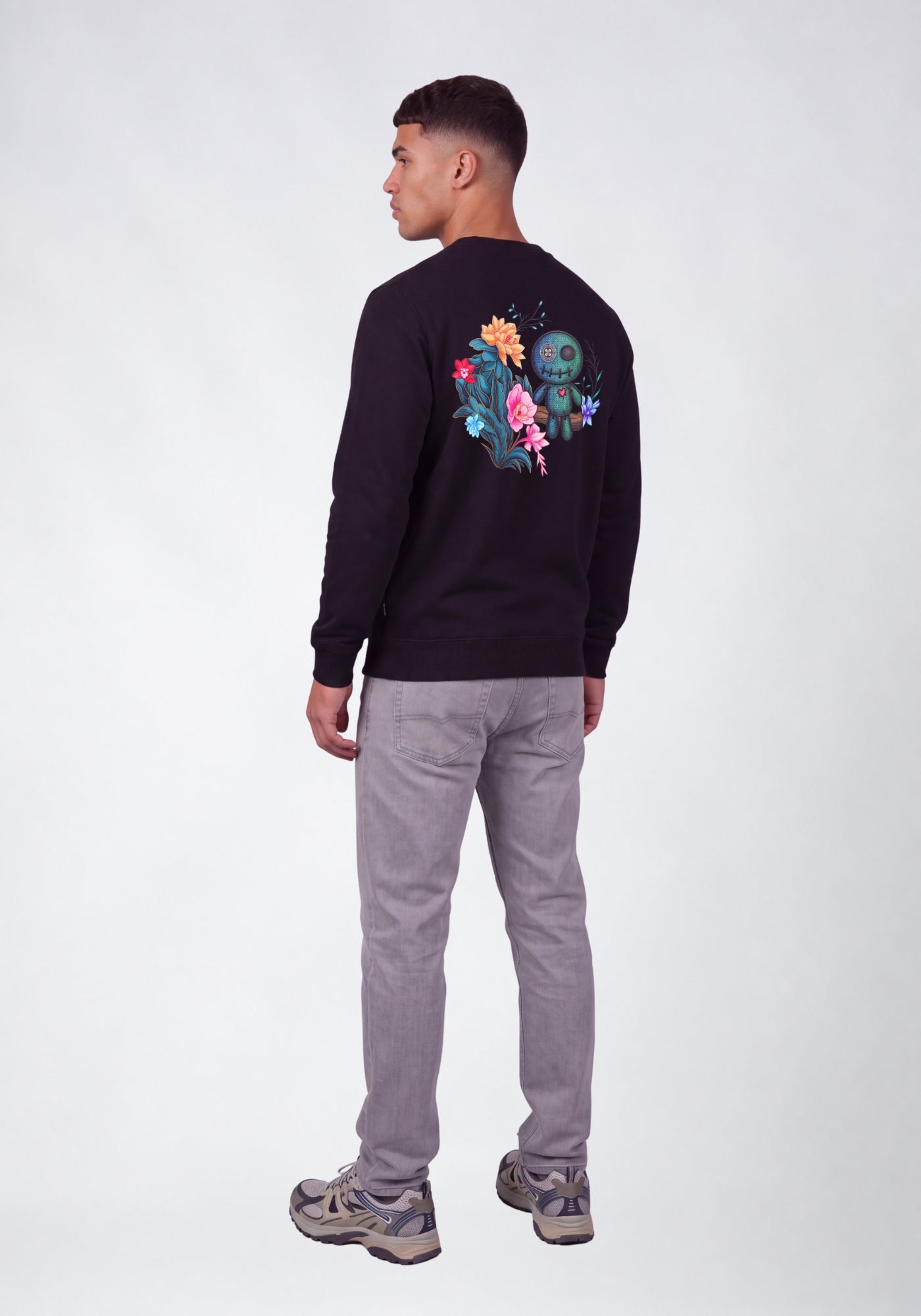 WRONG FRIENDS DENVER SWEATER SWEATERS BLACK