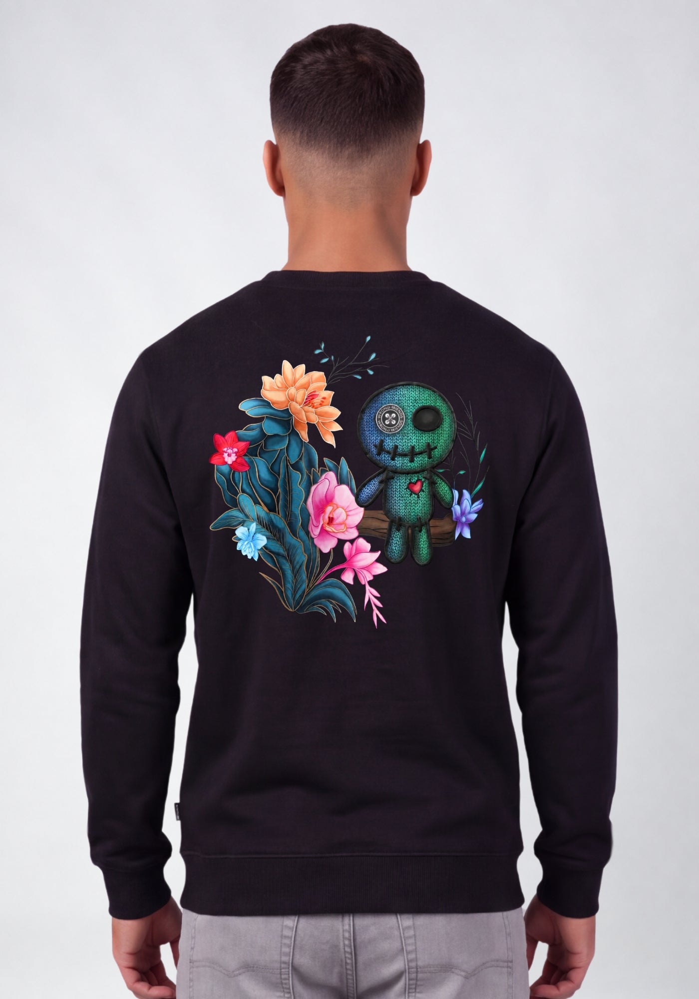 WRONG FRIENDS DENVER SWEATER SWEATERS BLACK