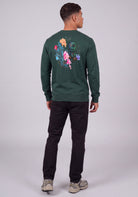 WRONG FRIENDS DENVER SWEATER SWEATERS DARK GREEN