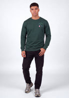 WRONG FRIENDS DENVER SWEATER SWEATERS DARK GREEN