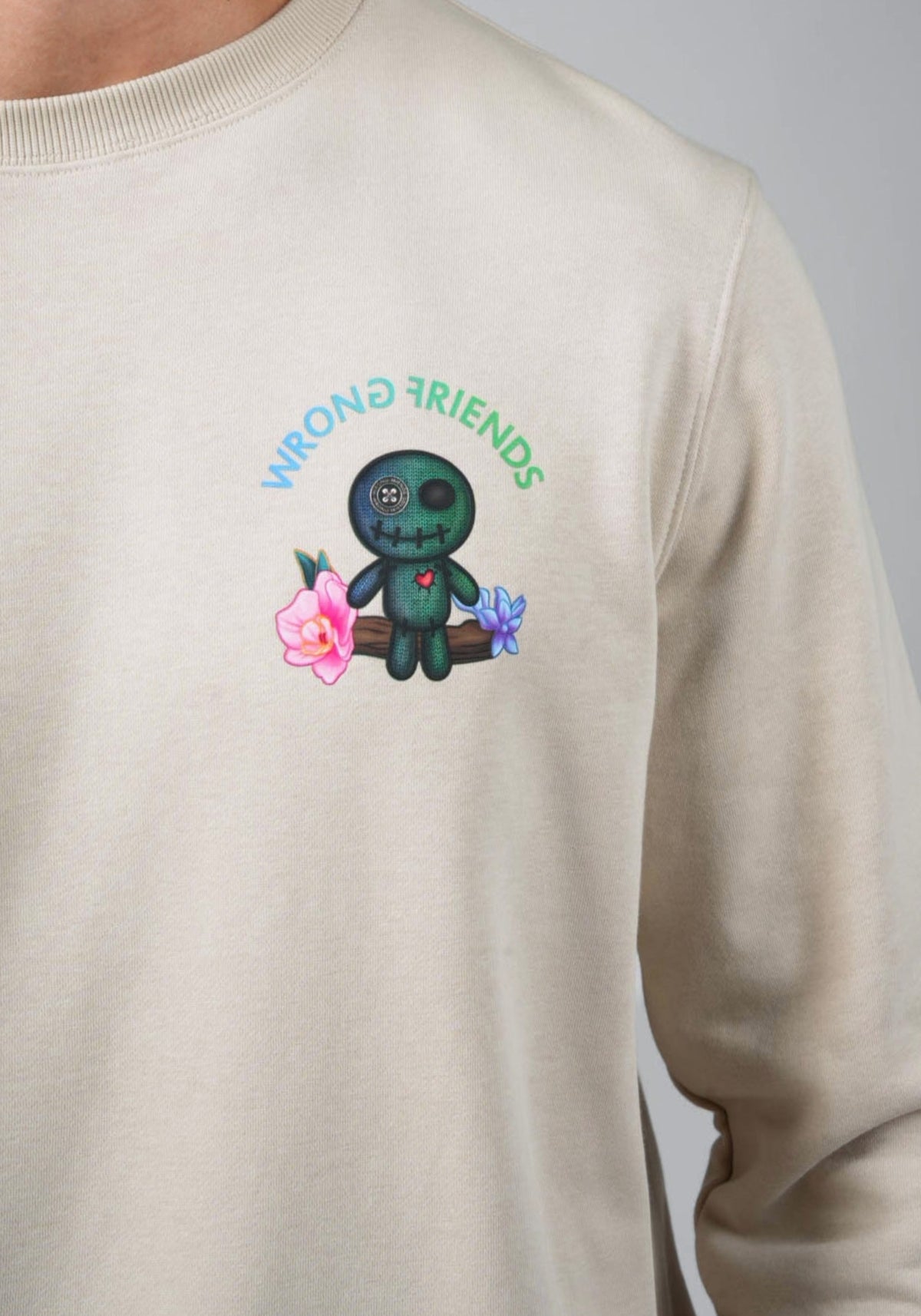 WRONG FRIENDS DENVER SWEATER SWEATERS SAND