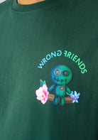 WRONG FRIENDS DENVER T-SHIRT T-SHIRTS DARK GREEN