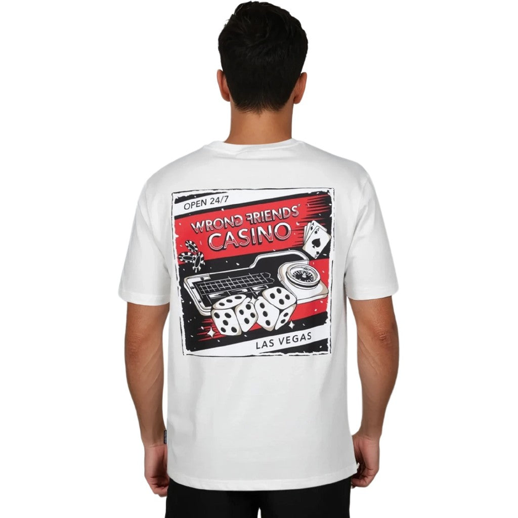 WRONG FRIENDS DESERT HILLS T-SHIRT T-SHIRTS COCONUT WHITE
