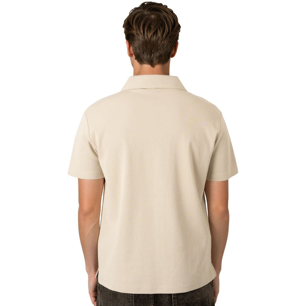 WRONG FRIENDS DESTIN POLO T-SHIRT POLO'S BEIGE