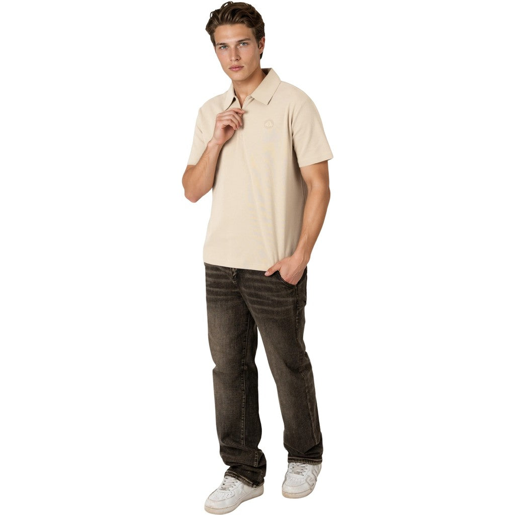 WRONG FRIENDS DESTIN POLO T-SHIRT POLO'S BEIGE