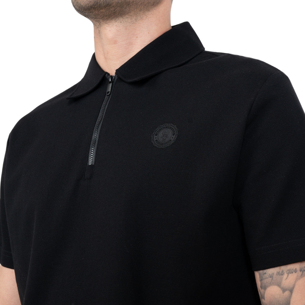 WRONG FRIENDS DESTIN POLO T-SHIRT POLO'S BLACK