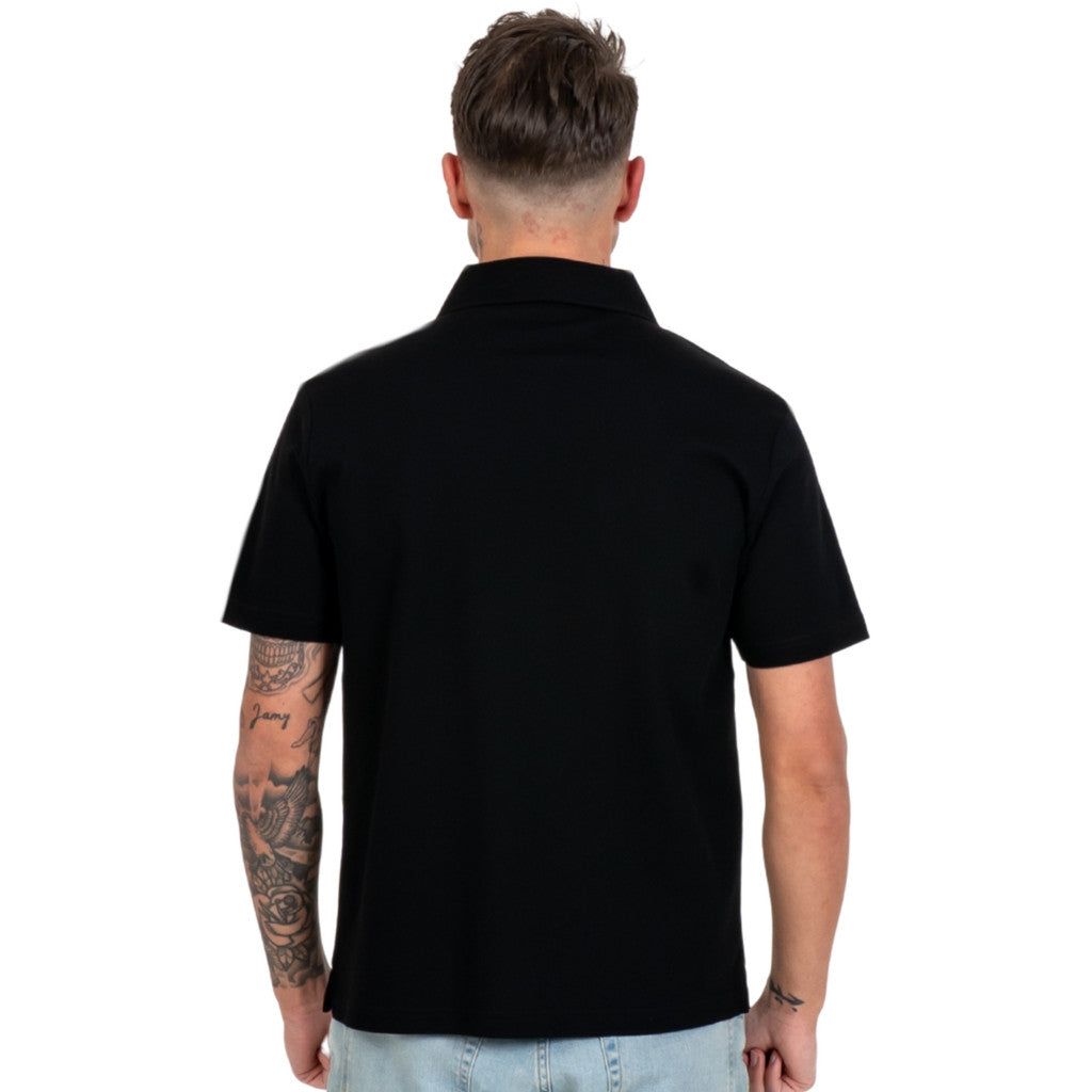 WRONG FRIENDS DESTIN POLO T-SHIRT POLO'S BLACK