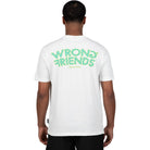 WRONG FRIENDS DINAN T-SHIRT T-SHIRTS COCONUT WHITE
