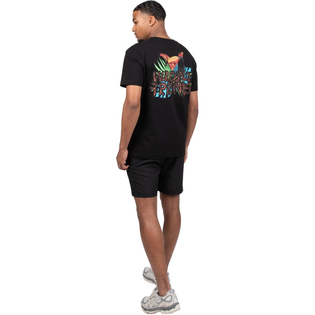 WRONG FRIENDS EDEN ROC T-SHIRT T-SHIRTS BLACK