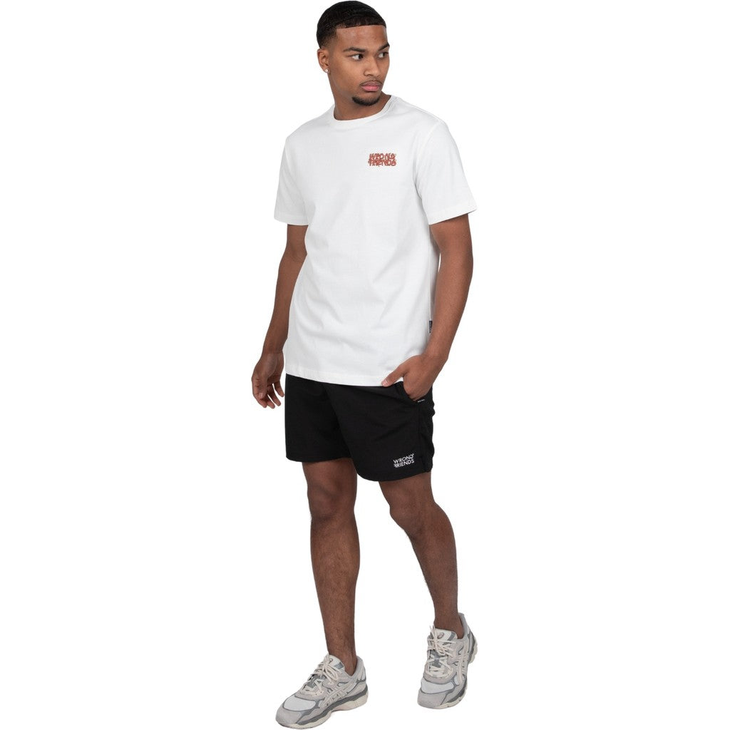 WRONG FRIENDS EDEN ROC T-SHIRT T-SHIRTS COCONUT WHITE
