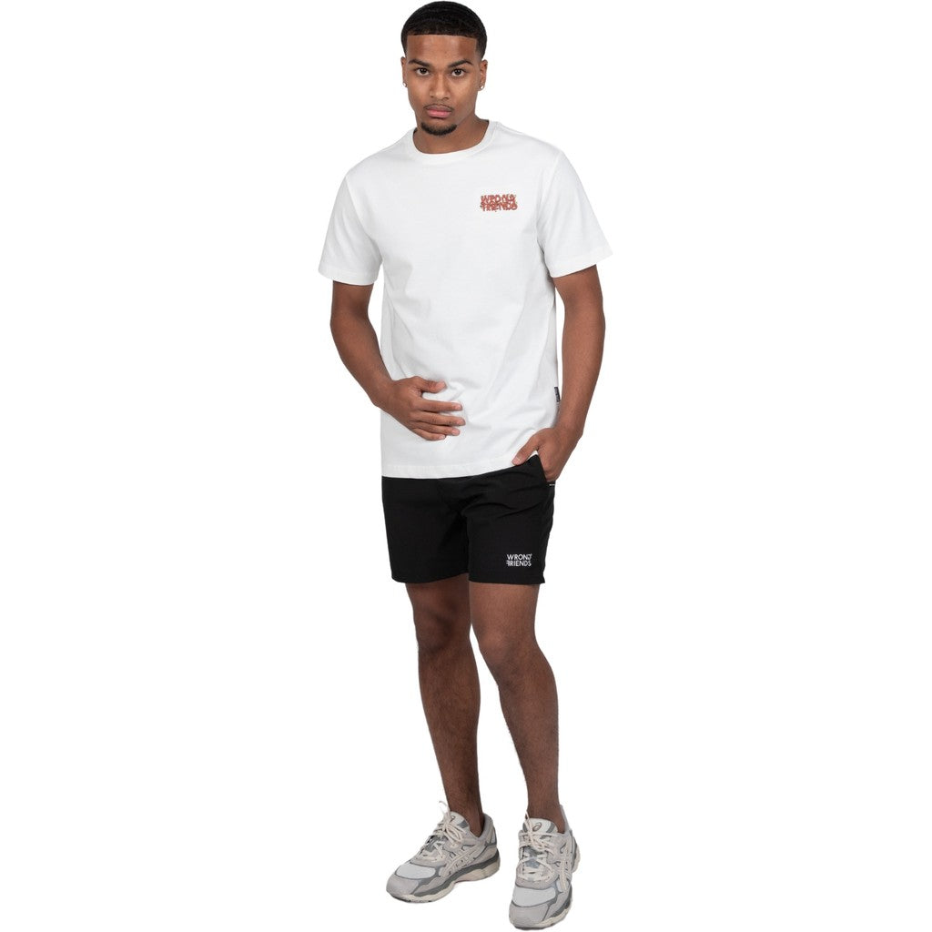 WRONG FRIENDS EDEN ROC T-SHIRT T-SHIRTS COCONUT WHITE