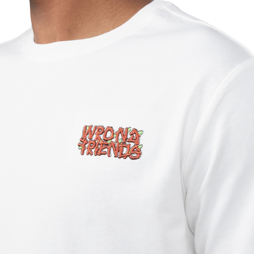 WRONG FRIENDS EDEN ROC T-SHIRT T-SHIRTS COCONUT WHITE