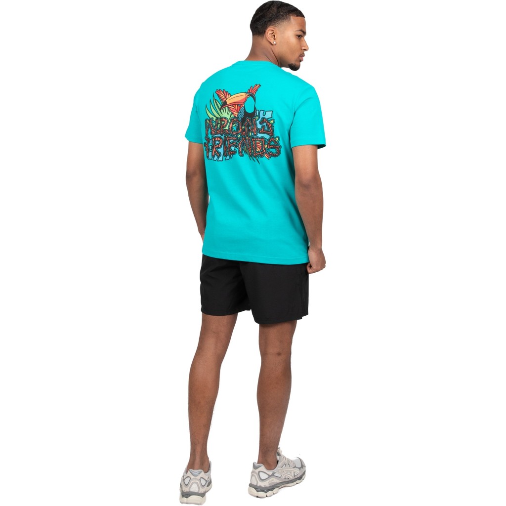 WRONG FRIENDS EDEN ROC T-SHIRT T-SHIRTS DARK TURQUOISE