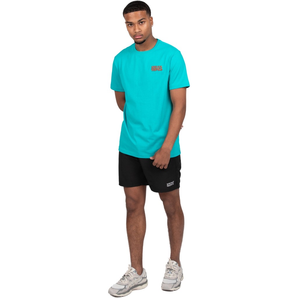 WRONG FRIENDS EDEN ROC T-SHIRT T-SHIRTS DARK TURQUOISE