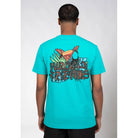 WRONG FRIENDS EDEN ROC T-SHIRT T-SHIRTS DARK TURQUOISE