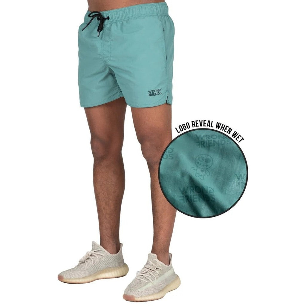 WRONG FRIENDS EIVISSA (SWIM) SHORTS SHORTS LIGHT GREEN