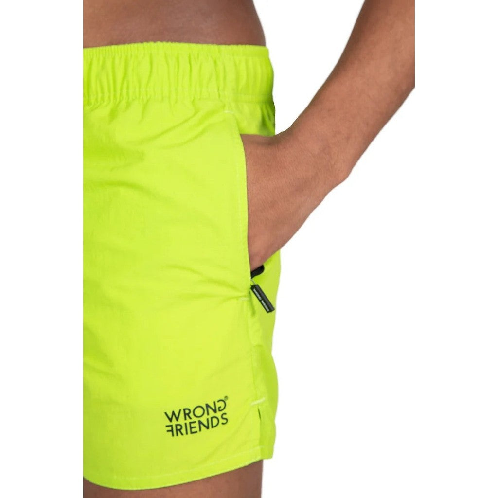 WRONG FRIENDS EIVISSA (SWIM) SHORTS SHORTS NEON GREEN
