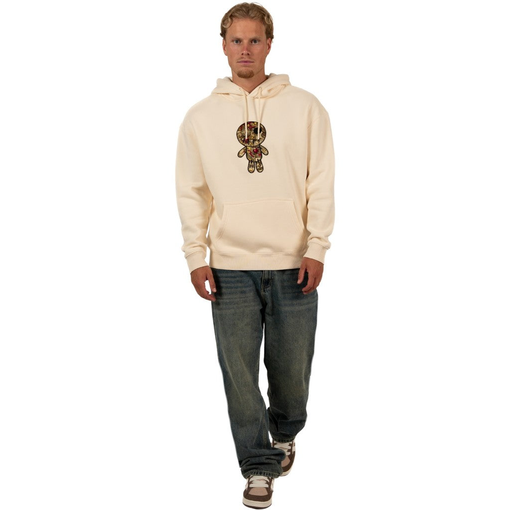 WRONG FRIENDS ENNIS HOODIE HOODIES BEIGE
