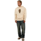 WRONG FRIENDS ENNIS HOODIE HOODIES BEIGE