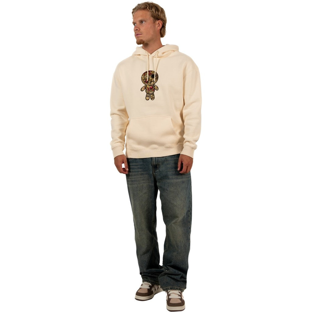 WRONG FRIENDS ENNIS HOODIE HOODIES BEIGE