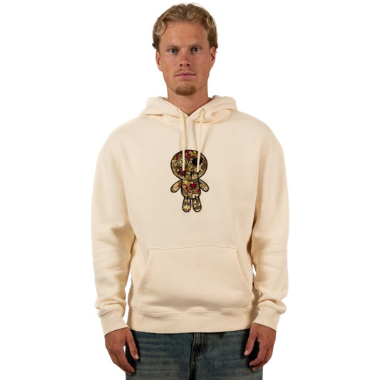 WRONG FRIENDS ENNIS HOODIE HOODIES BEIGE