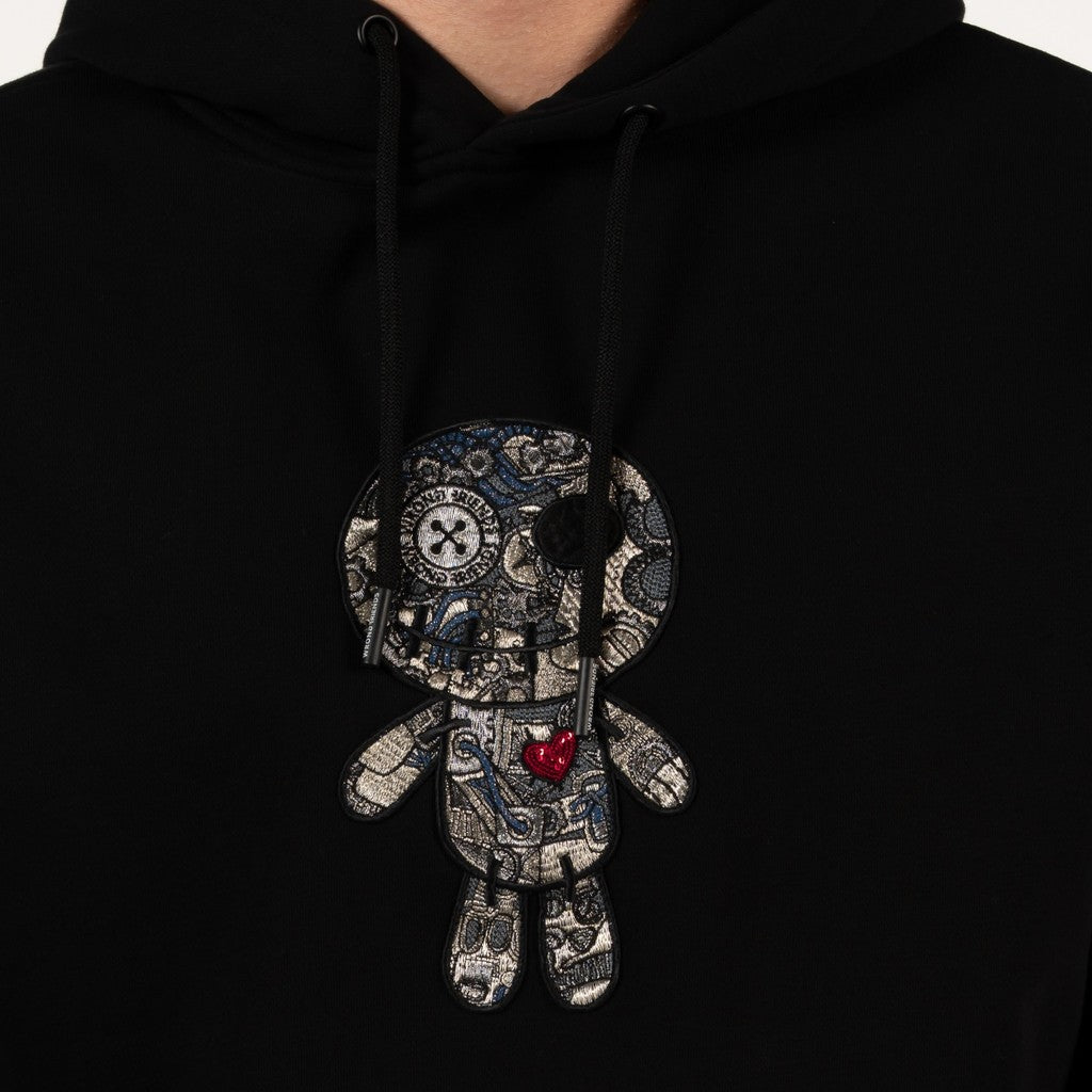 WRONG FRIENDS ENNIS HOODIE HOODIES BLACK