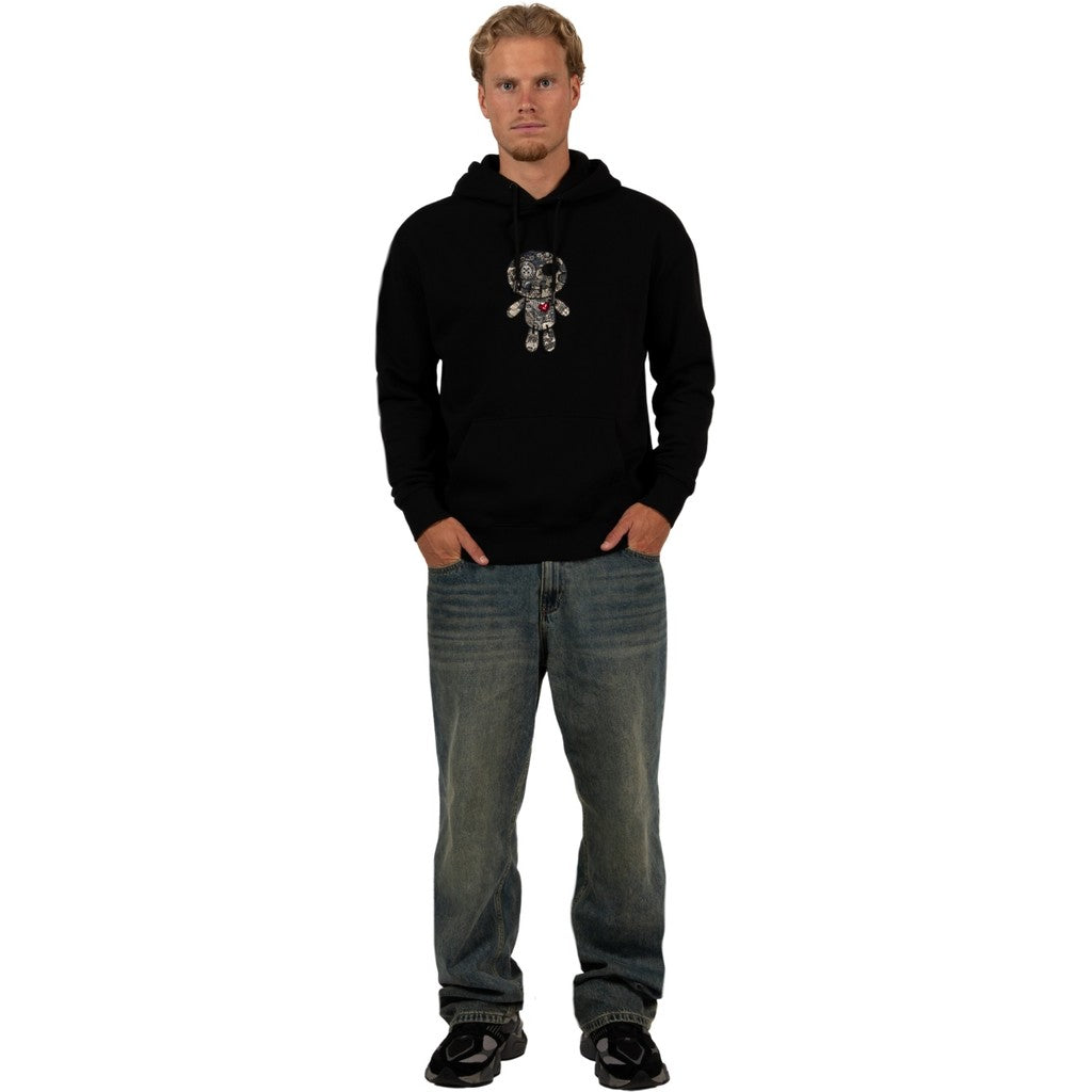 WRONG FRIENDS ENNIS HOODIE HOODIES BLACK