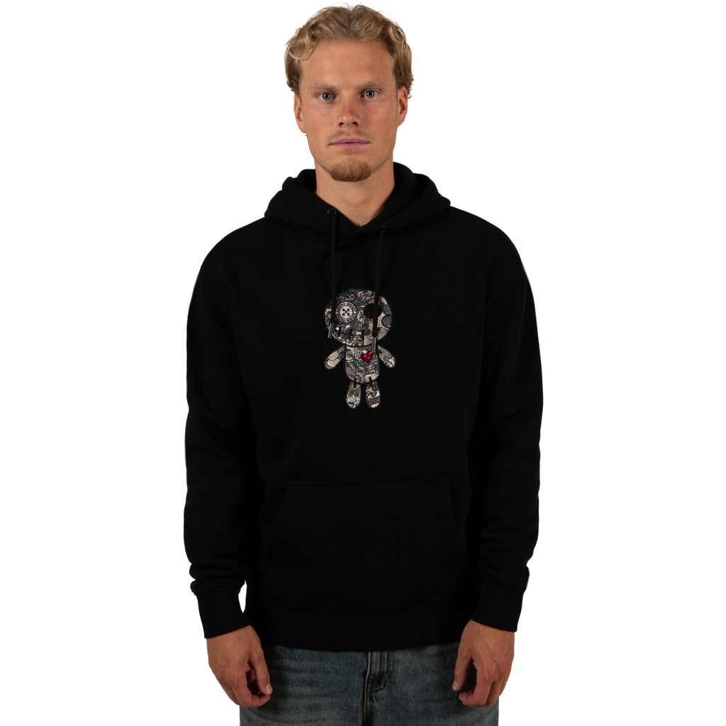 WRONG FRIENDS ENNIS HOODIE HOODIES BLACK
