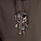 WRONG FRIENDS ENNIS HOODIE HOODIES GREY