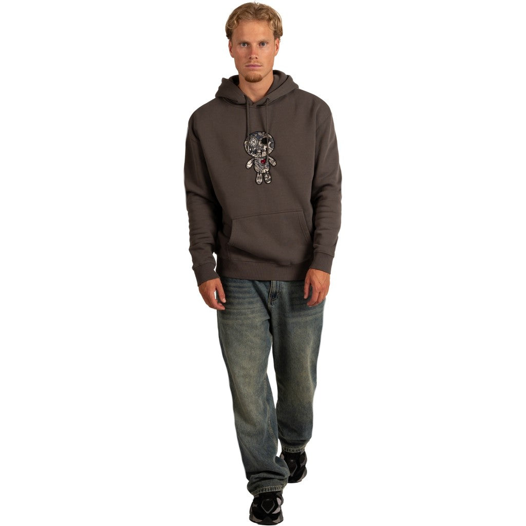 WRONG FRIENDS ENNIS HOODIE HOODIES GREY