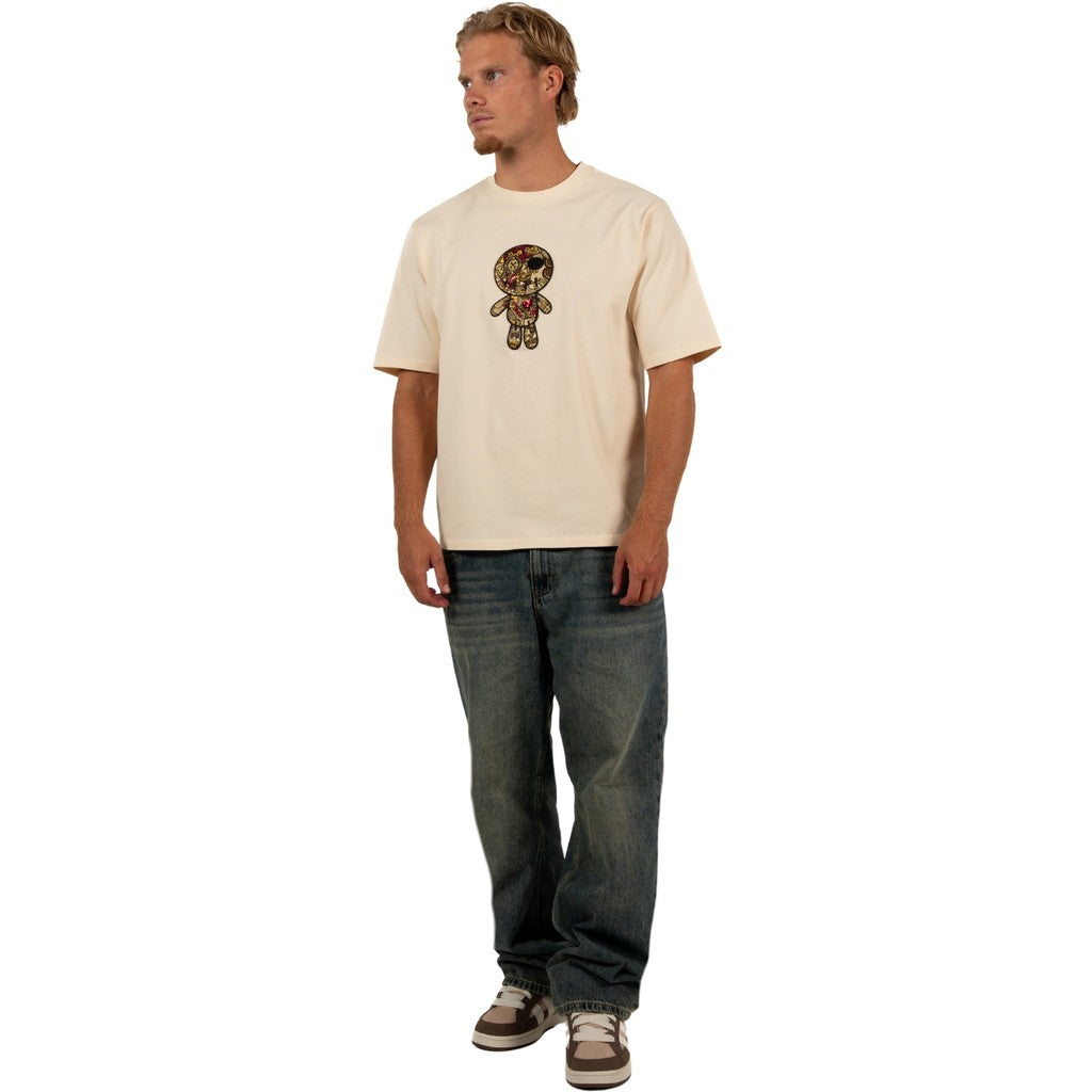 WRONG FRIENDS ENNIS T-SHIRT T-SHIRTS BEIGE