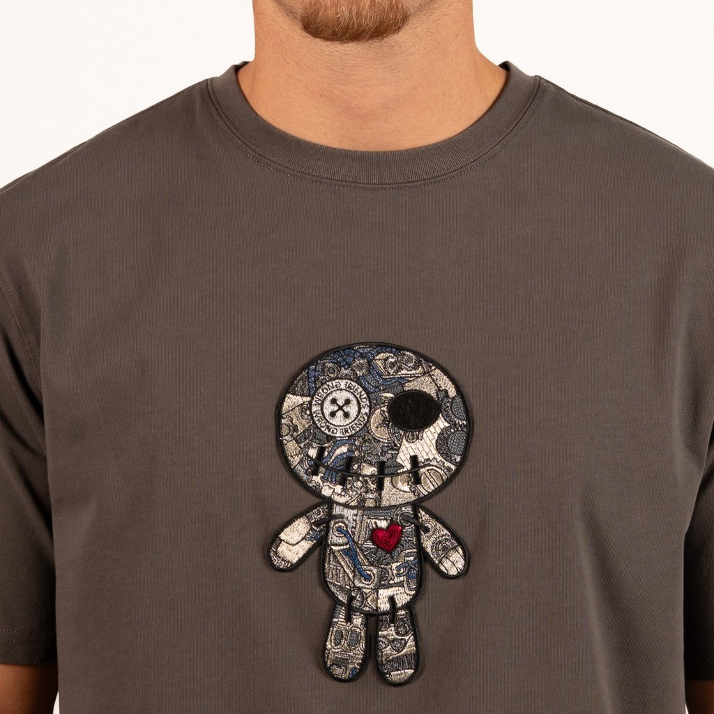 WRONG FRIENDS ENNIS T-SHIRT T-SHIRTS GREY