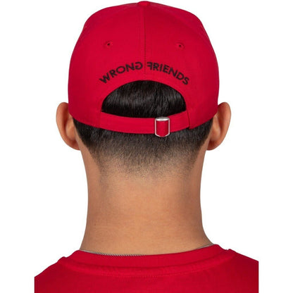 FAST LIFE CAP - RED - WRONG FRIENDS