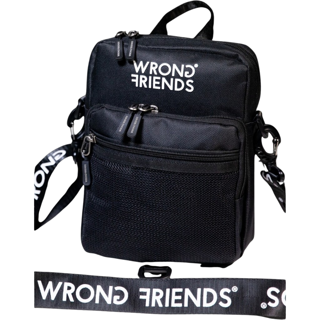 WRONG FRIENDS FLORENCE CROSSBODY BAG ACCESSORIES BLACK