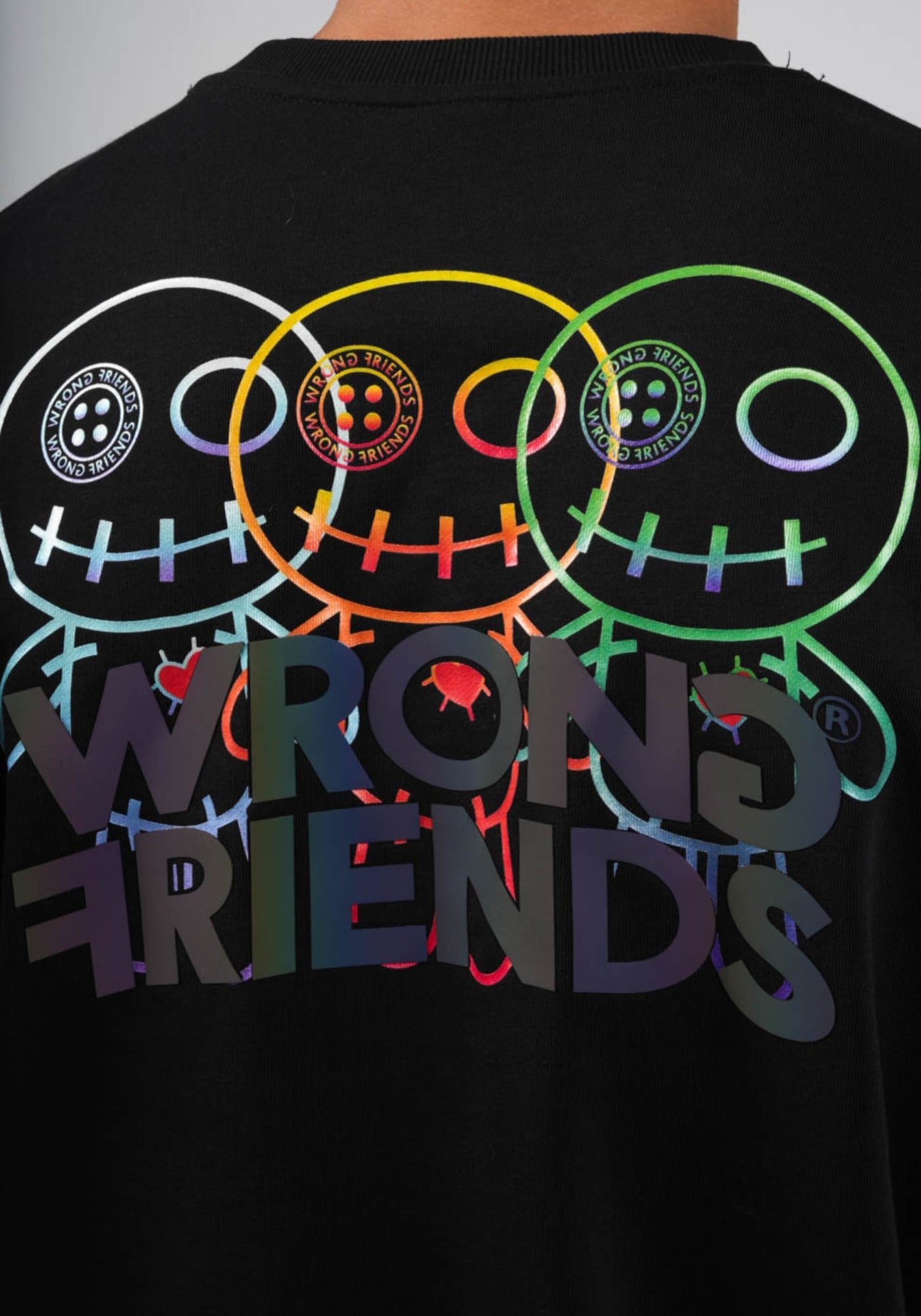 WRONG FRIENDS FORT COLLINS SWEATER SWEATERS BLACK