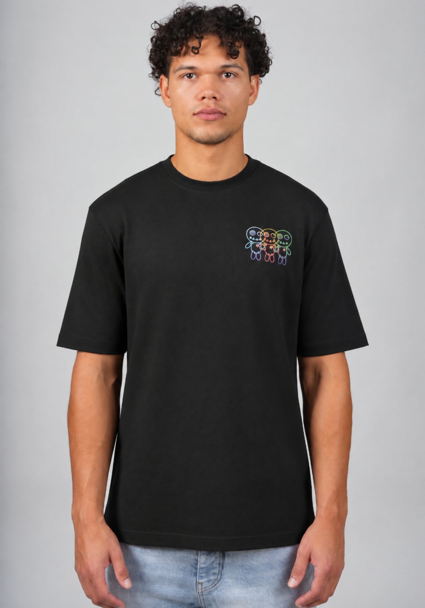 WRONG FRIENDS FORT COLLINS T-SHIRT T-SHIRTS BLACK