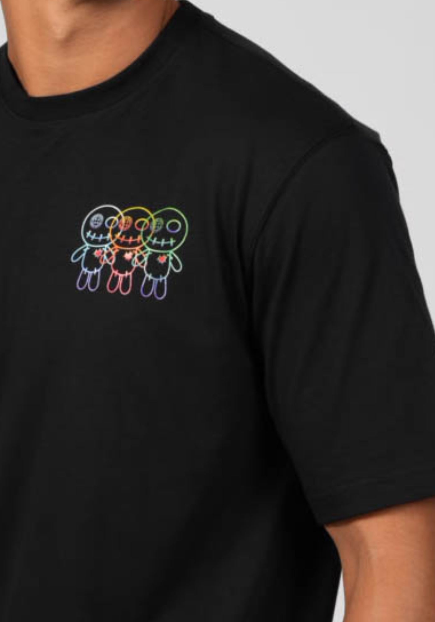WRONG FRIENDS FORT COLLINS T-SHIRT T-SHIRTS BLACK